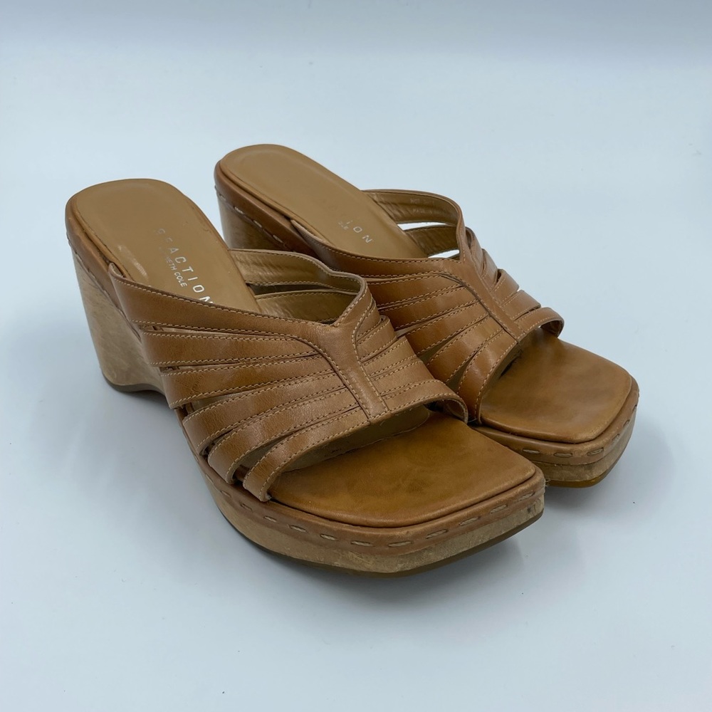 Wood Wedge Sandal